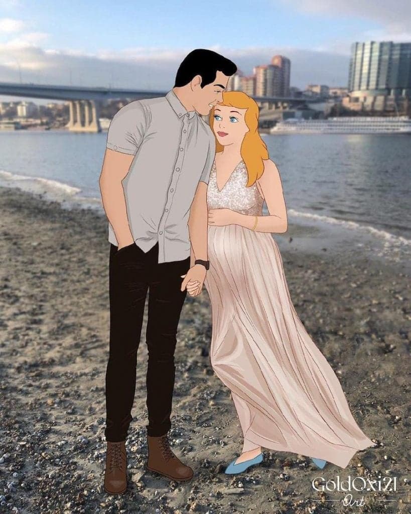 Madres elegantes que son princesas de Disney