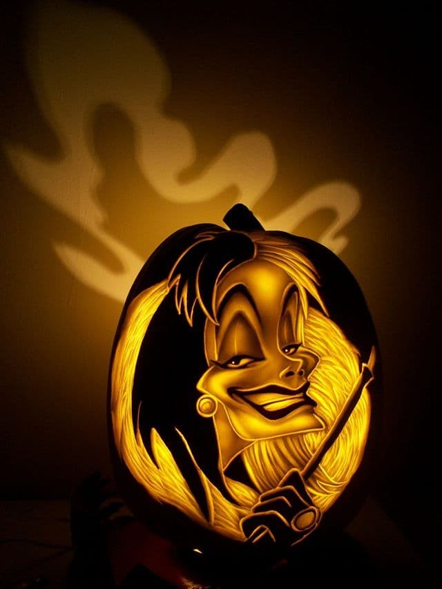 Tallas de calabaza de Halloween alucinantes 32: