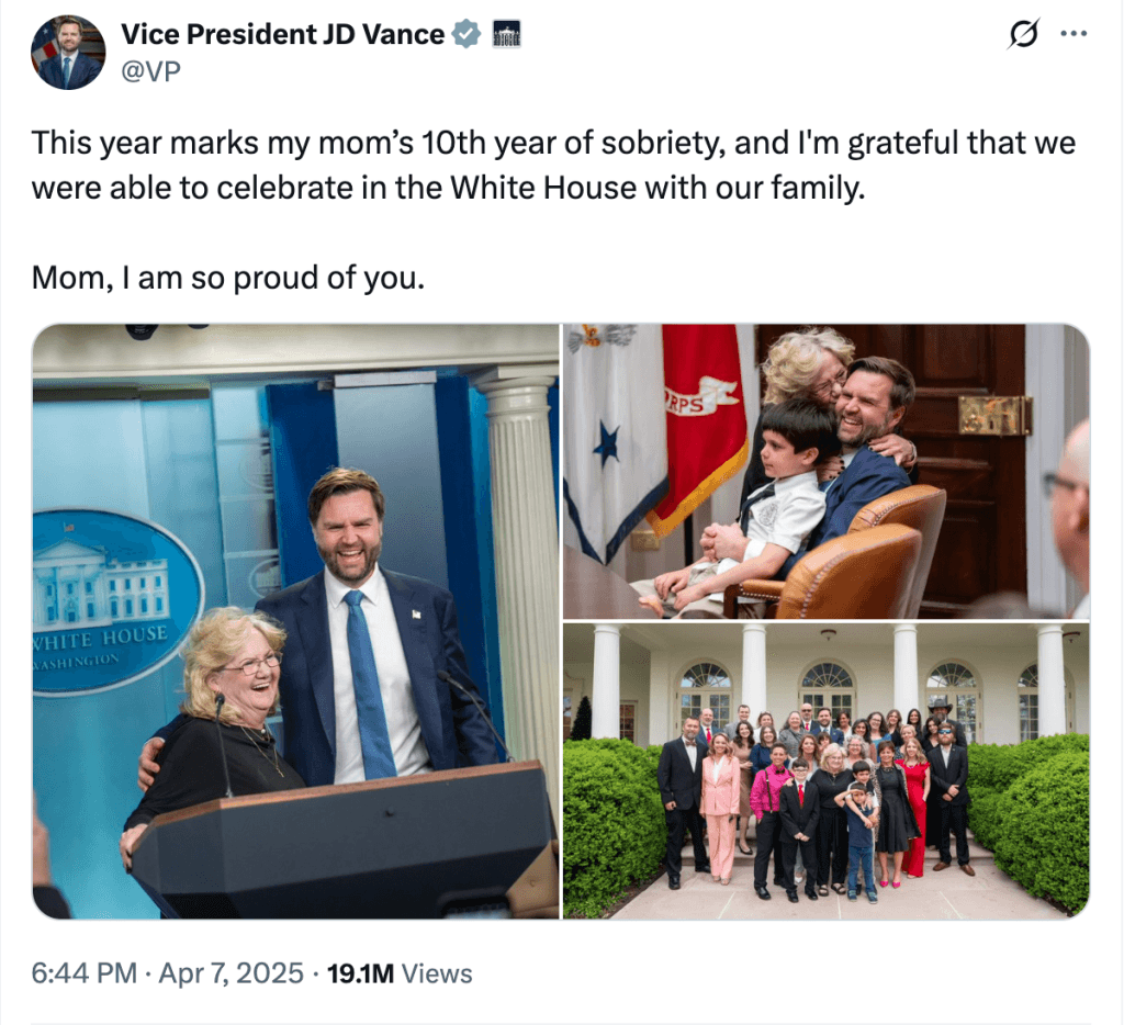 JD Vance Heape: La notable diferencia de altura con su madre es intrigante.