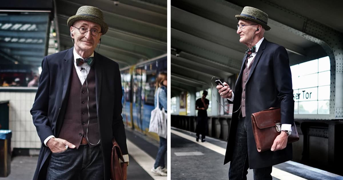El elegante abuelo inyecta Internet con tormenta 1