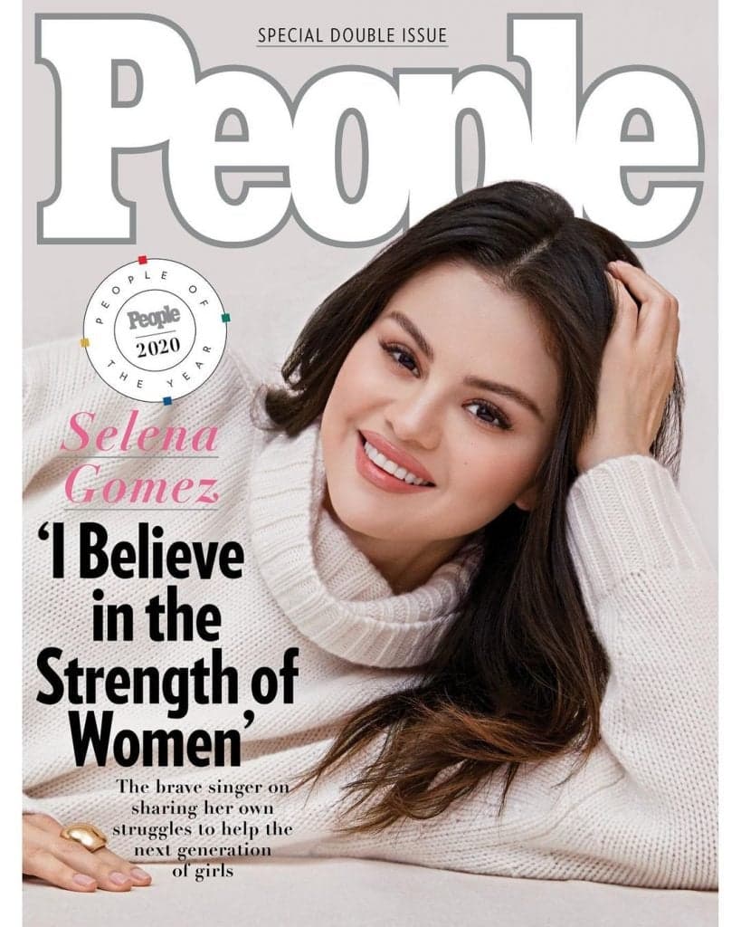 Nacimiento de Selena Gomez retratado en revista popular