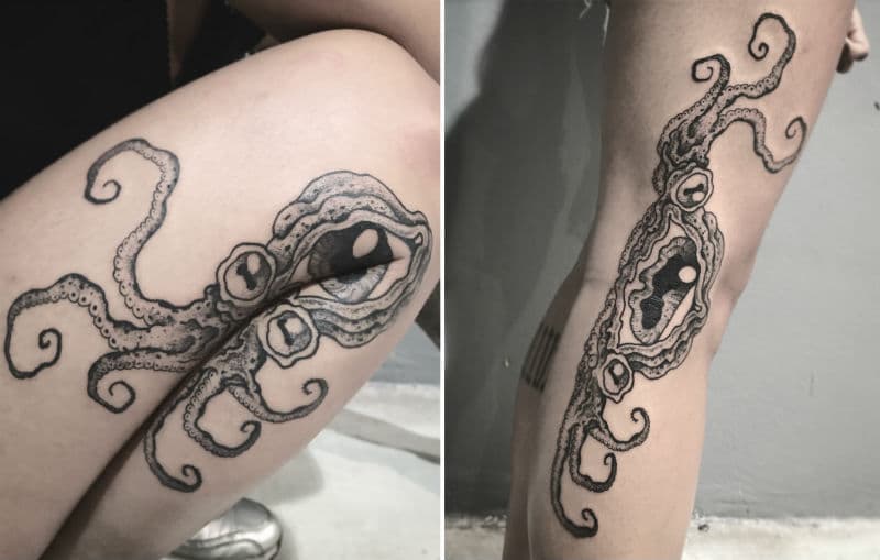 Editando tatuajes que son absolutamente increíbles.