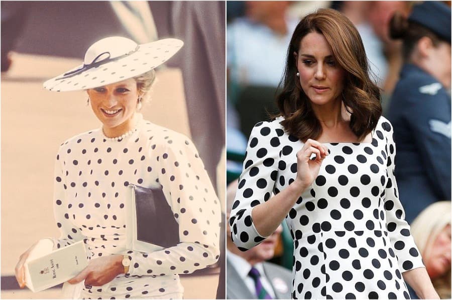 ¿Kate Middleton se inspira en el estilo de la princesa Diana?