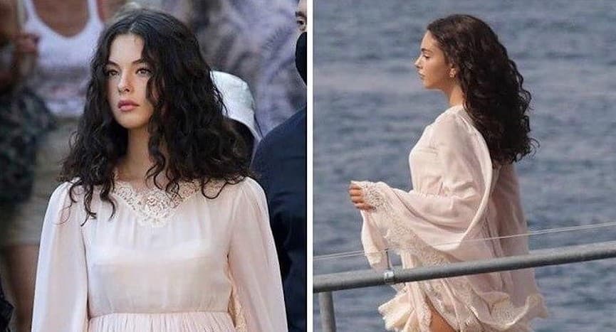 Deva, la hija de Monica Bellucci y Vincent Cassel, capturada en Italia.