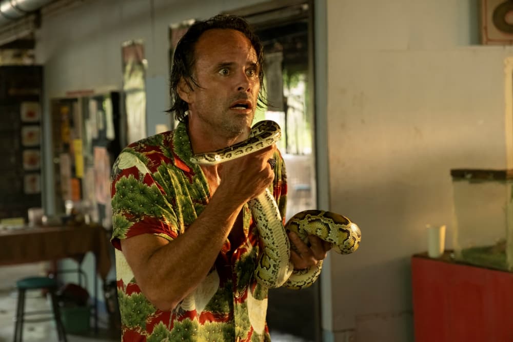 La secuencia de la Serpiente del Loto Blanco protagonizada por Walton Goggins fue un completo desastre.
