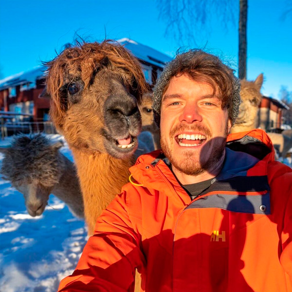 selfies con animales
