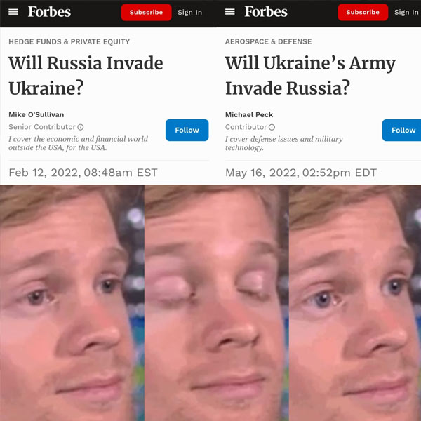 Los 12 memes más conmovedores de la guerra de Ucrania