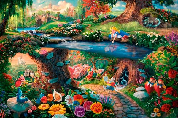 increíbles pinturas de Disney