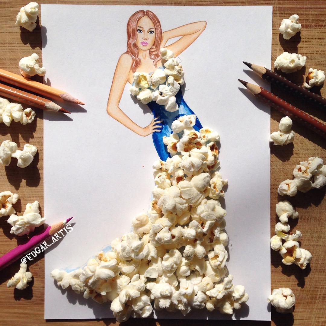 Maravilloso-Portraits de moda que puedes comer -15 -15