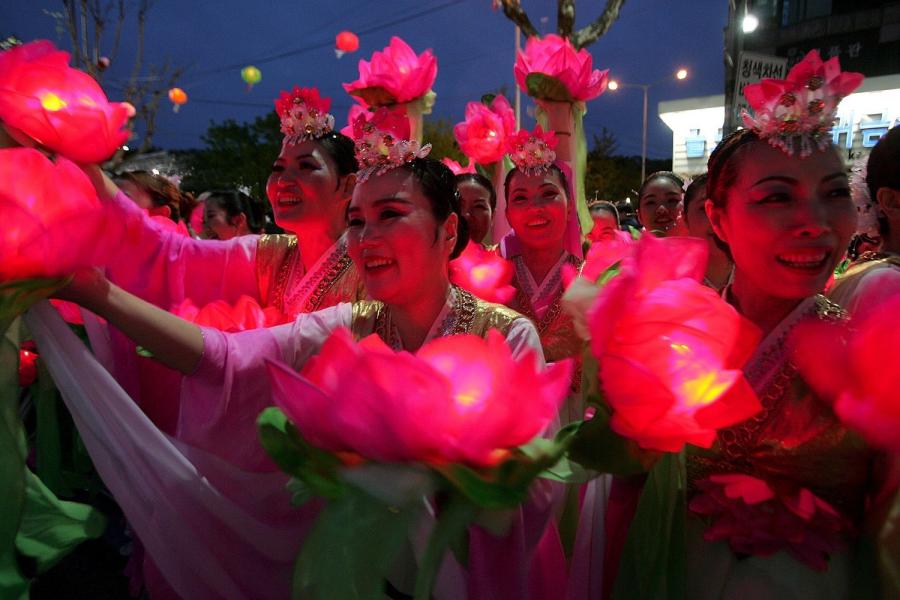 Festival Lotus Lantern en Seúl, Corea