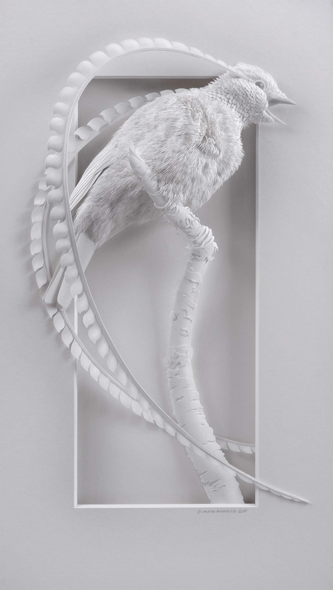 Esculturas realistas excesivas de animales por Calvin Nicholls