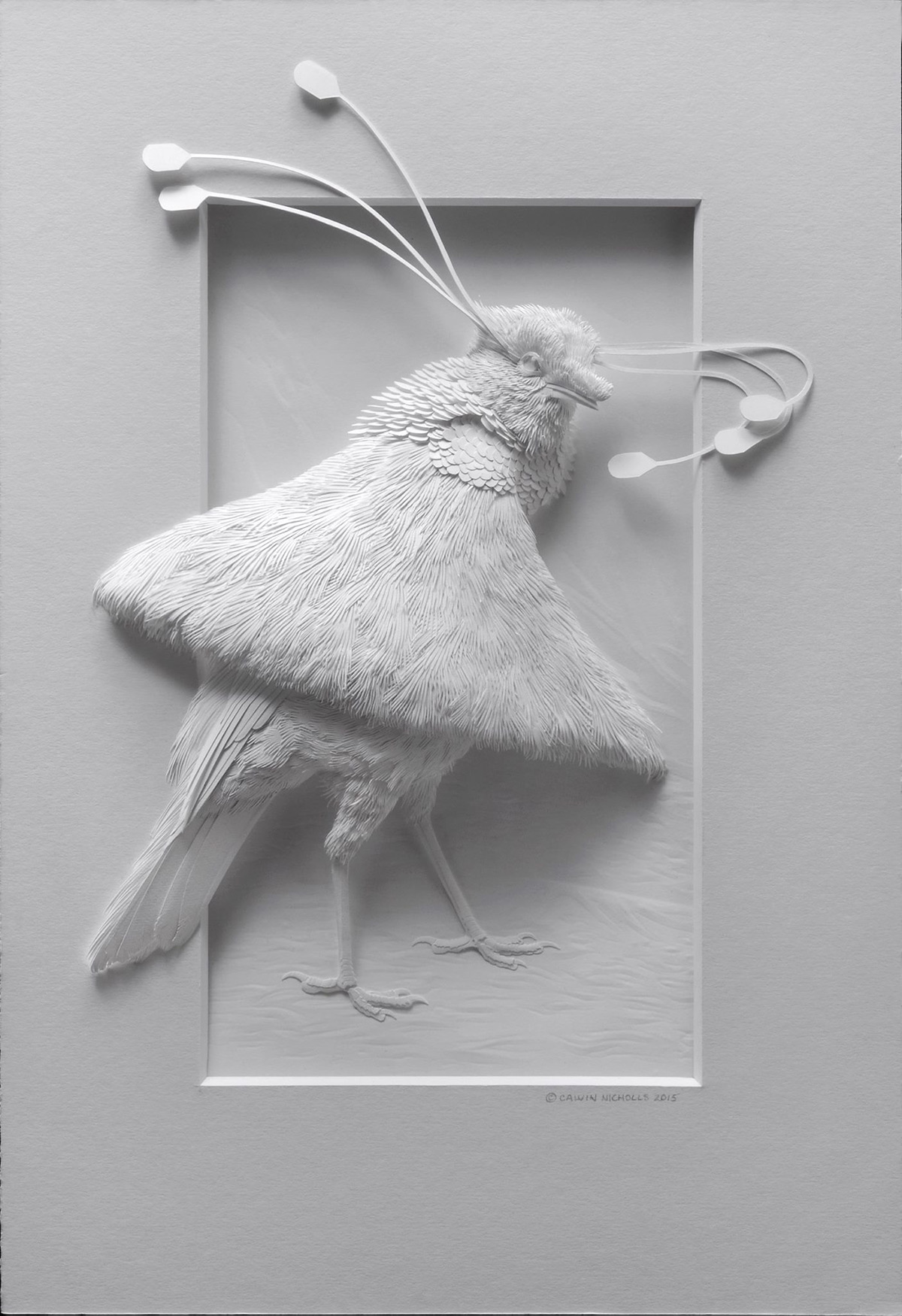 Calvin Nicholls 4 ESCULTURAS DE SUPER PAPEL ANIMALES 4