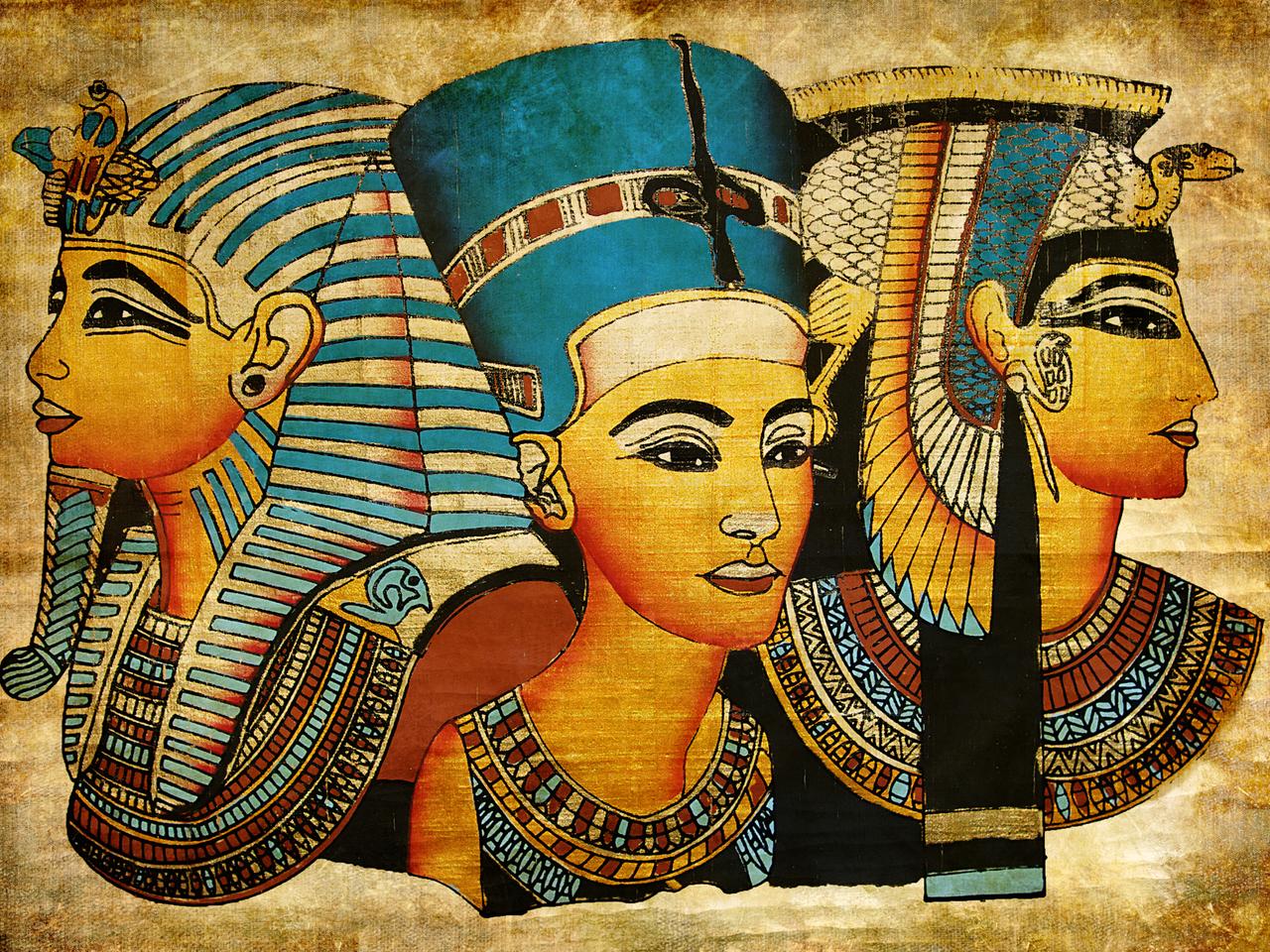 Ambos sexos llevaban maquillaje | 8 Hecho asombroso sobre el antiguo Egipto | Bayas cerebrales