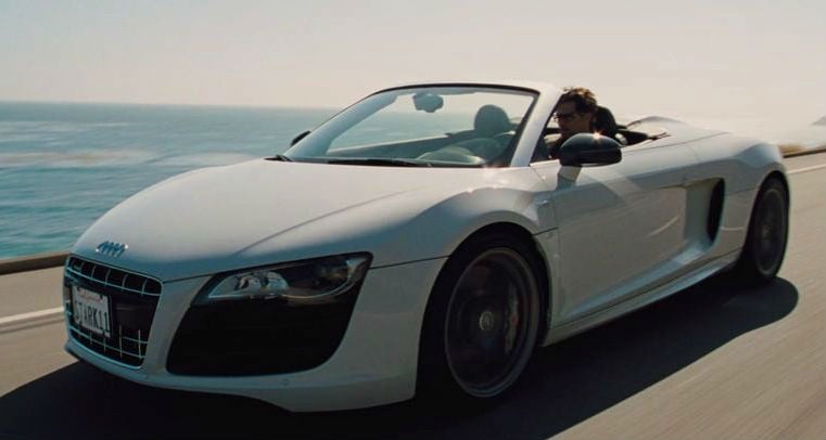 Audi R8 Spyder | 6 mejores superdeportivos en películas | Bayas cerebrales