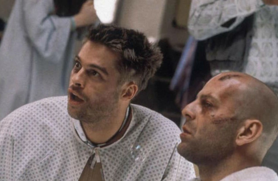 Brad Pitt (12 monos) | 7 actores auxiliares robados Shaw | Bayas cerebrales