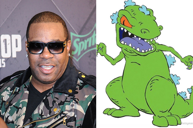 Busta Rhymes - REPTAR EN RUGRATS Película | 21 personas famosas que expresaron tus personajes de dibujos animados favoritos | Bayas cerebrales