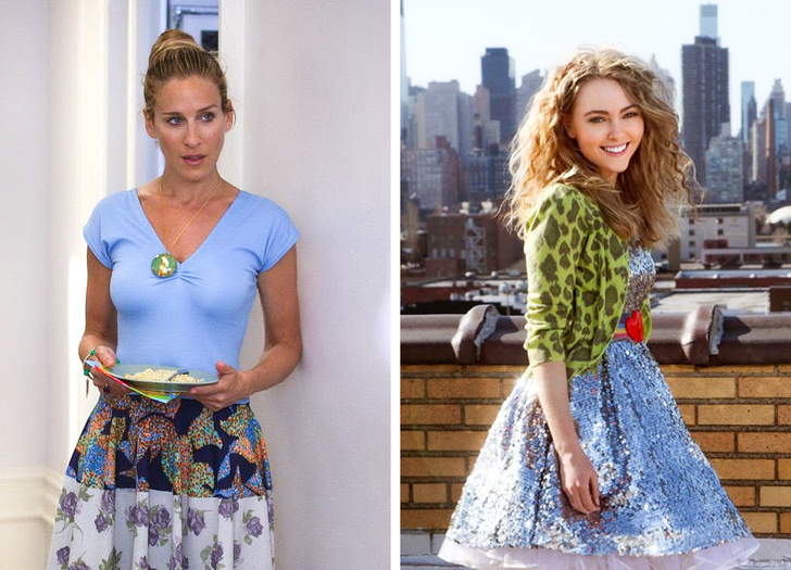 Carrie Bradshaw | ¿Cómo se ven los personajes femeninos ícono (Lara Croft realmente te sorprenderá) Bayas cerebrales?