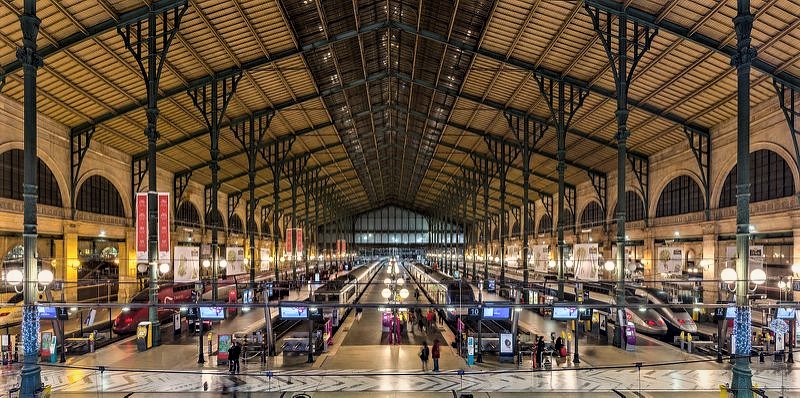 Gare Duk Nord, París en | Las estaciones más importantes del tren más importante del mundo | Bayas cerebrales