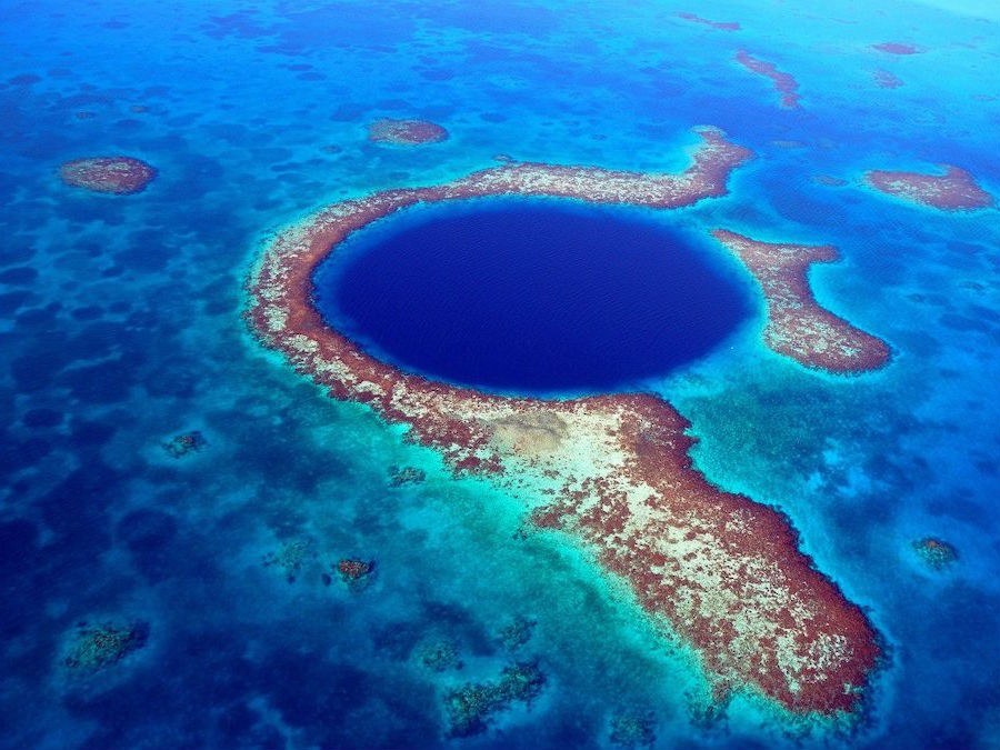 Gran agujero azul | 9 objetos misteriosos submarinos conocen muy pocos | Bayas cerebrales