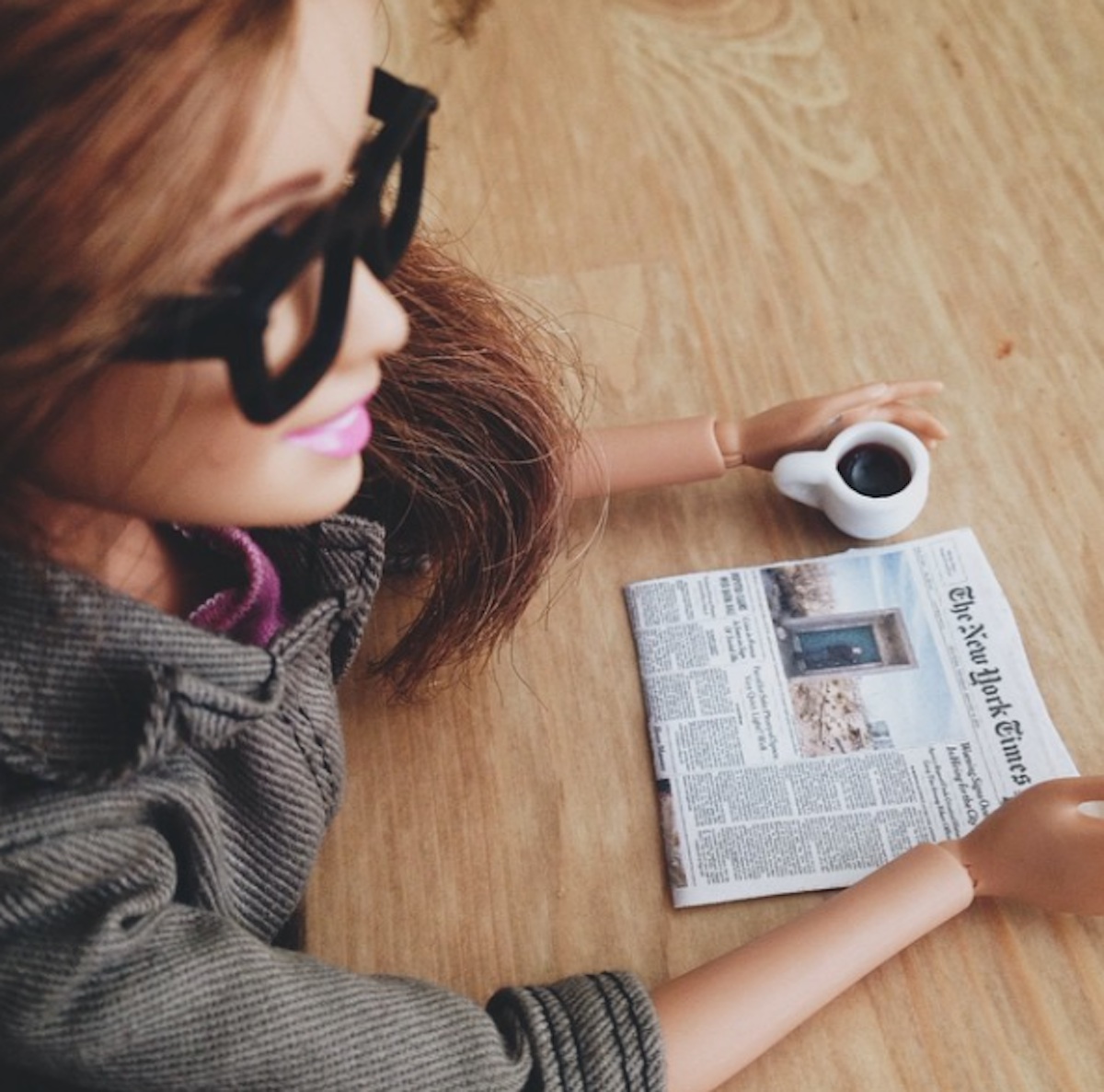 Hipster Barbie le gusta más de Instagram que tú 8