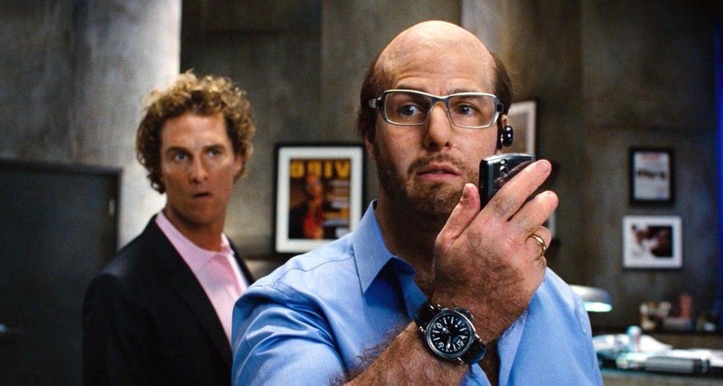 Les Grossman (Trópico Thunder) | 8 personajes más memorables de Tom Cruise | Bayas cerebrales