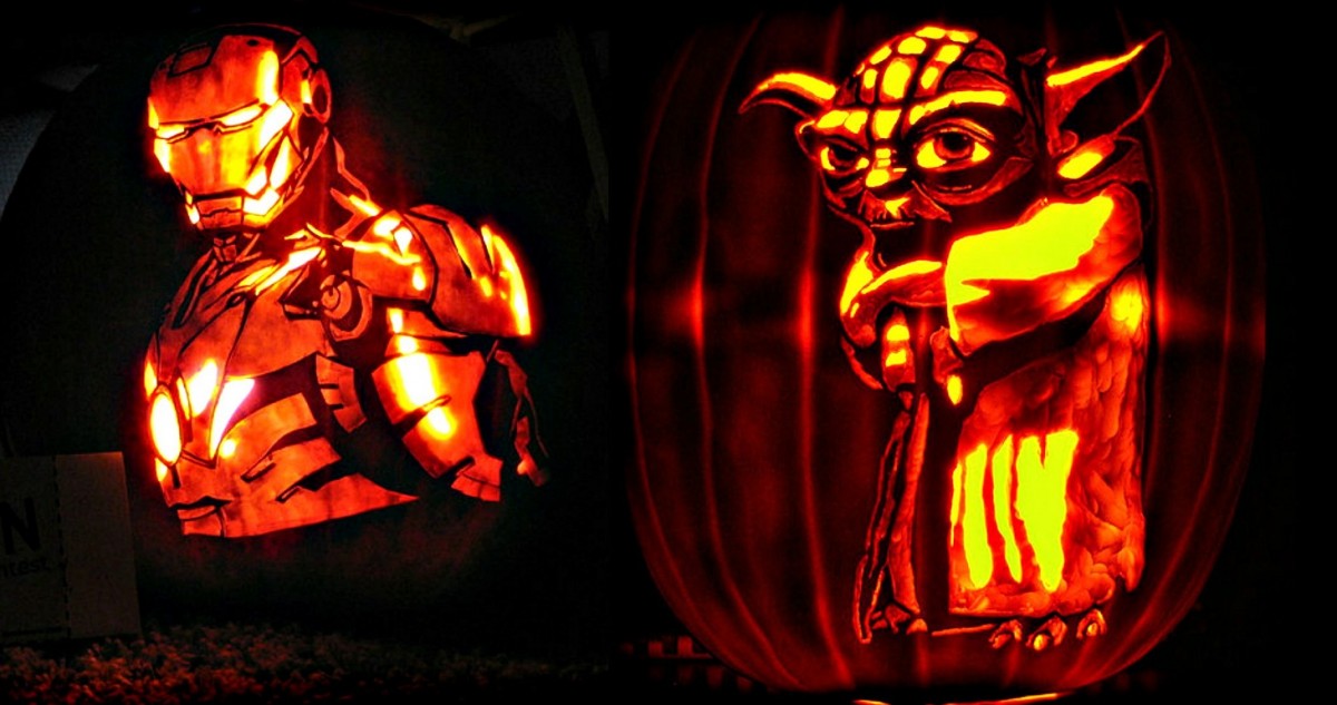 Tallas de calabaza de Halloween alucinantes 26: