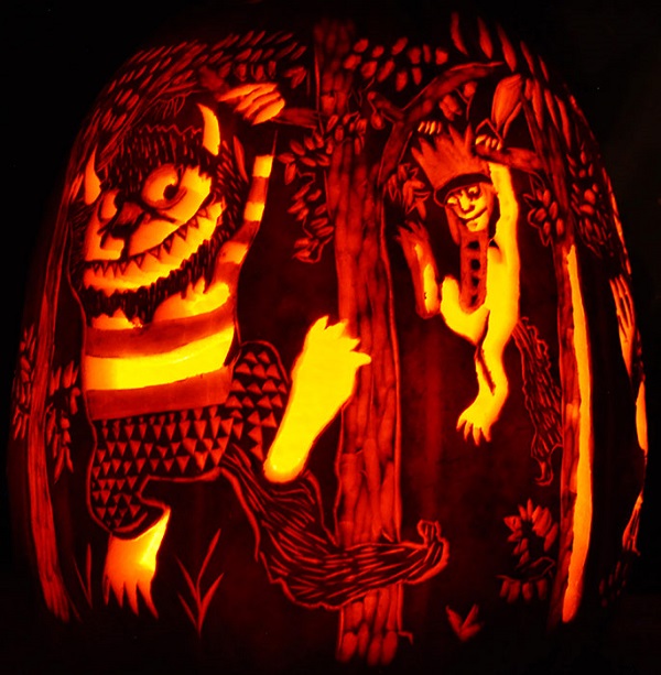Tallas de calabaza de Halloween