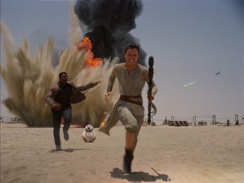 Star Wars: El despertar de la fuerza | 10 mejores películas de acción con personajes principales de mujeres fuertes | Bayas cerebrales