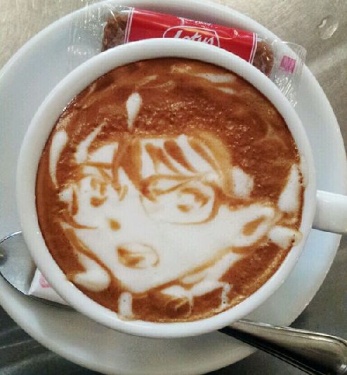 El increíble mundo del arte del café.