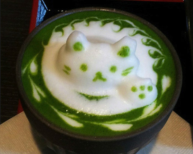 El increíble mundo del arte del café.