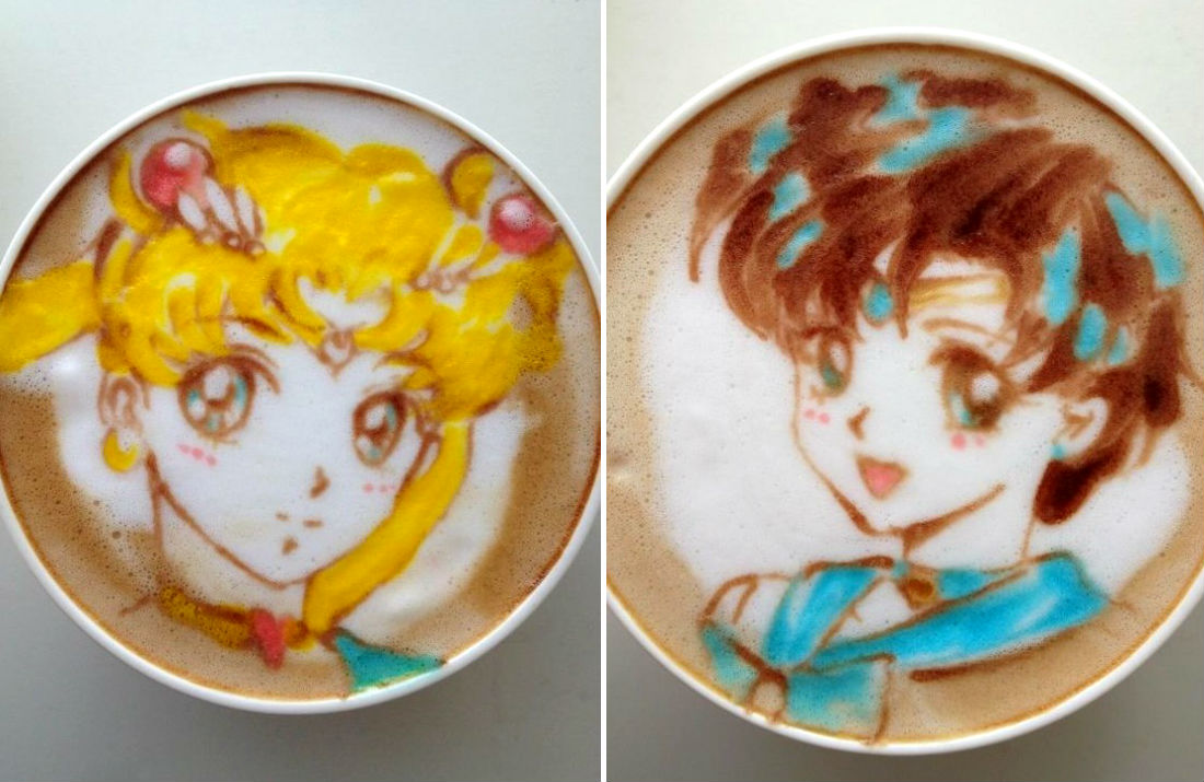 El increíble mundo del arte del café.