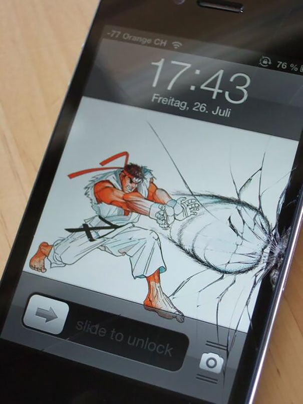 Creative-Wallpapers-Cover-Up-Sour-cracked Phone-Screen-20