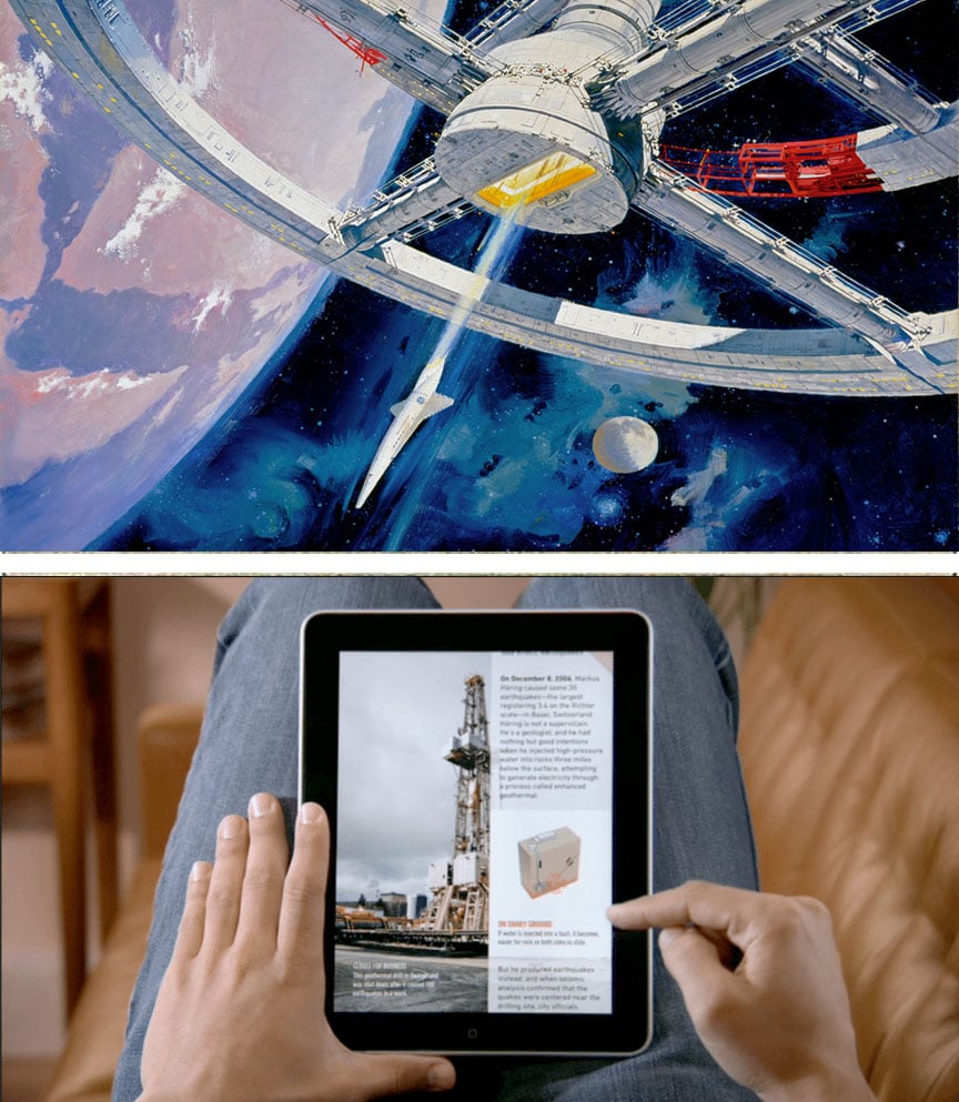 iPad | 10 cosas modernas predichas antes de conducir antes de la reatación | Bayas cerebrales