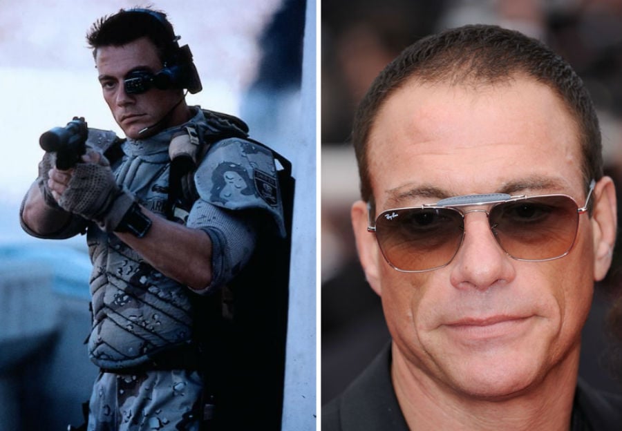Jean-Claude Van Damme, luego ahora | Bayas cerebrales