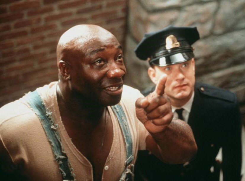 Michael Clarke Duncan (milla verde) | 7 actores auxiliares robados Shaw | Bayas cerebrales