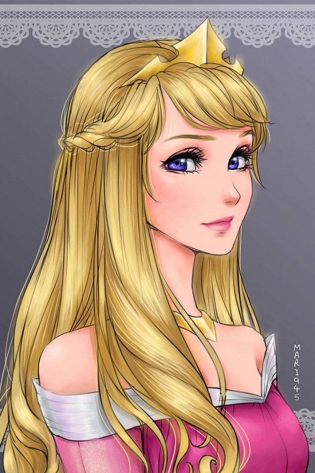 Este tipo Disney-Princess-Damn-Anime-Digit-12