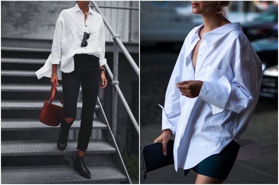 Camisa básica | 9 prendas del guardarropa masculino que las mujeres deberían usar por completo His Beauty