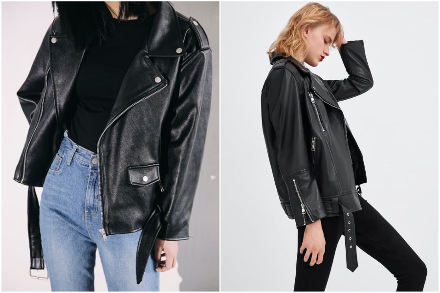 Chaqueta de cuero | 9 prendas del guardarropa masculino que las mujeres deberían usar por completo His Beauty