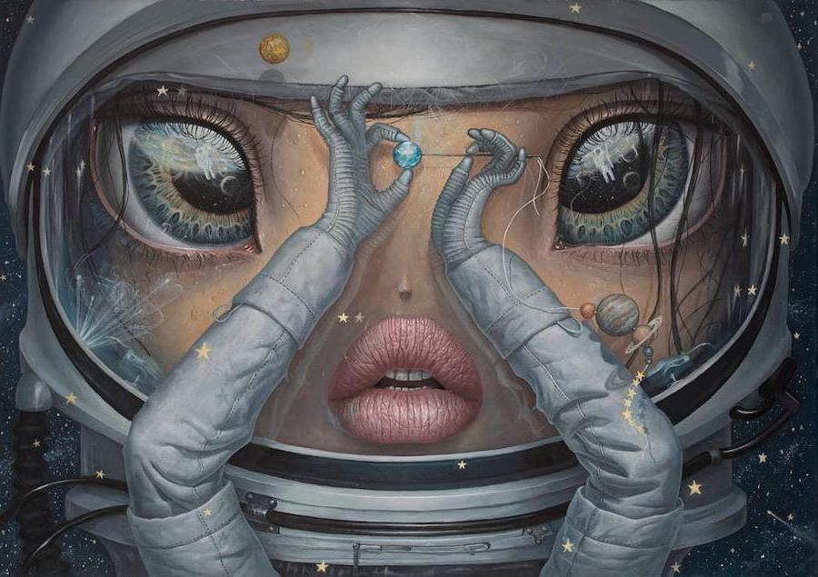 Planetas |: Pinturas surrealistas del artista rumano que nunca olvidarás Su Belleza