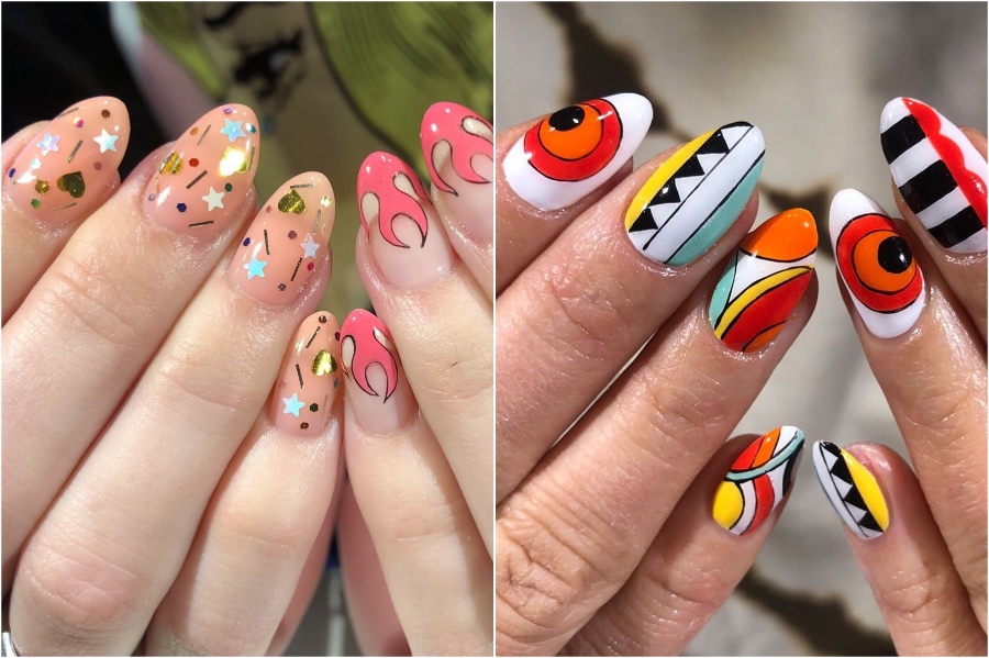 Diseño de uñas brillantes #4 | 34 mejores ideas de diseño de uñas de invierno |: Su belleza