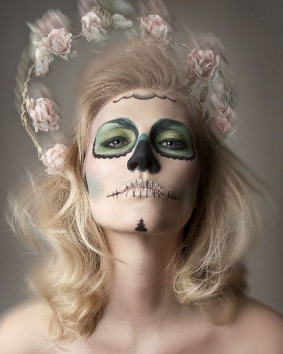 Esqueleto |: 10 ideas de maquillaje para el día de muertos |: Su belleza