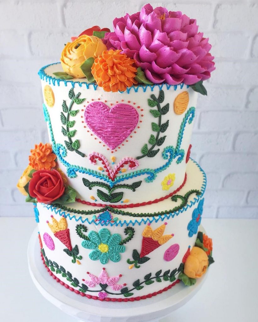 Pasteles bordados Leslie Vigil te traerá alegría #5 | Su belleza: