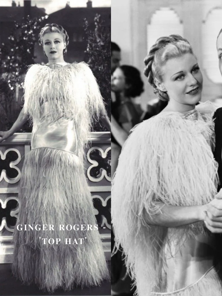 Ginger Rogers - Sombrero de copa | 15 disfraces icónicos de películas que desearías haber usado | Su belleza: