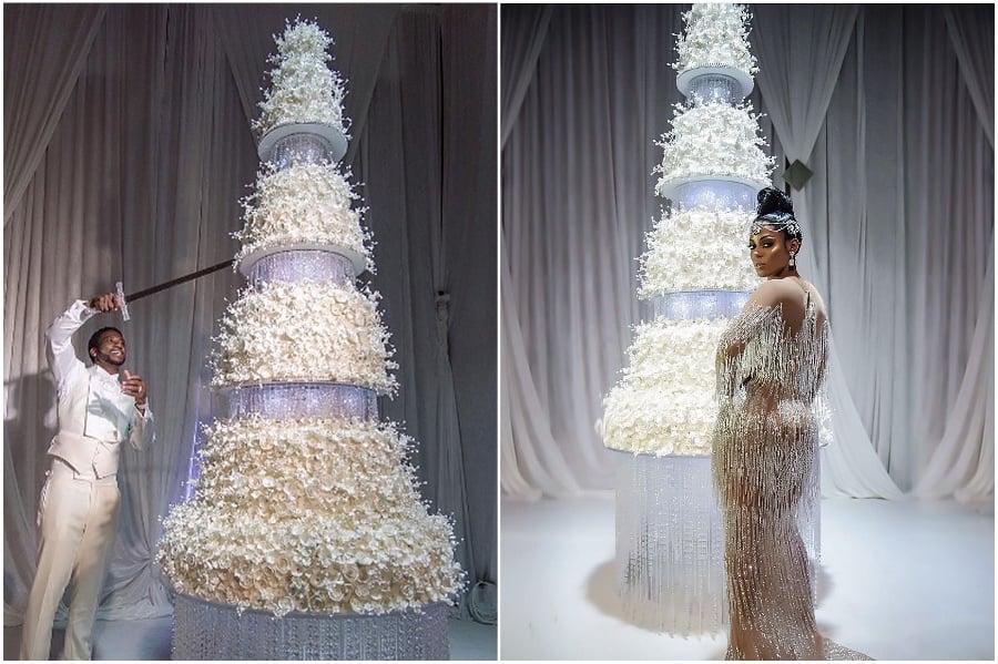 Gucci Mane y Keyshia Ka'oir - $1,7 millones | 8 de los pasteles de boda más increíbles (y caros) del mundo | su belleza