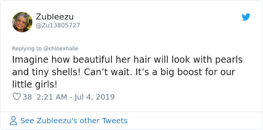 Halle Bailey como La Sirenita |: reacciones positivas | Su belleza: