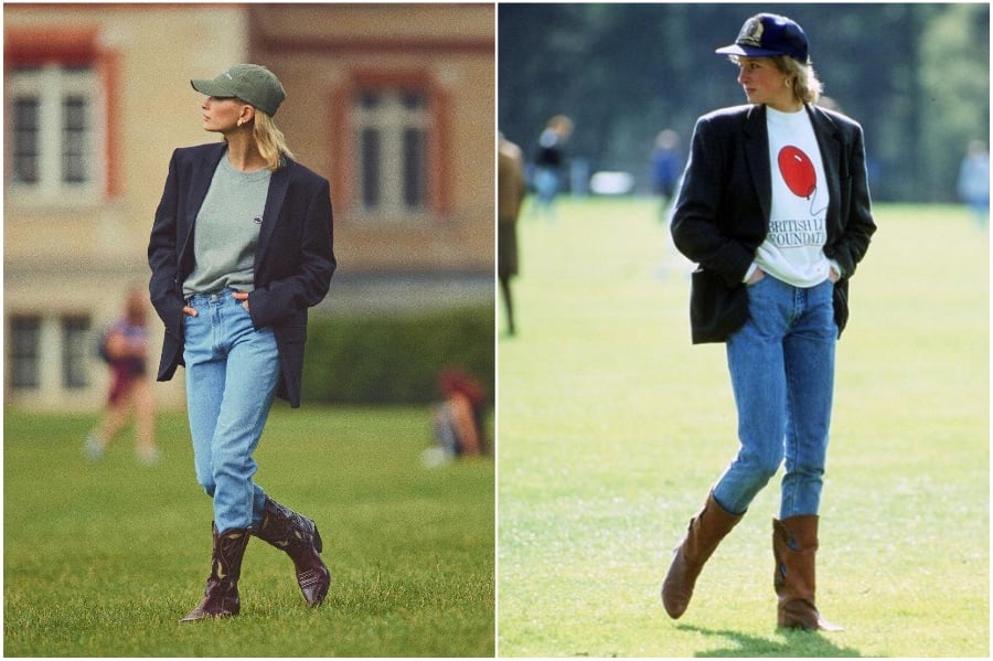 Hailey Bieber obtiene vibraciones de la princesa Diana en su sesión de fotos de Vogue n.° 5 | su belleza