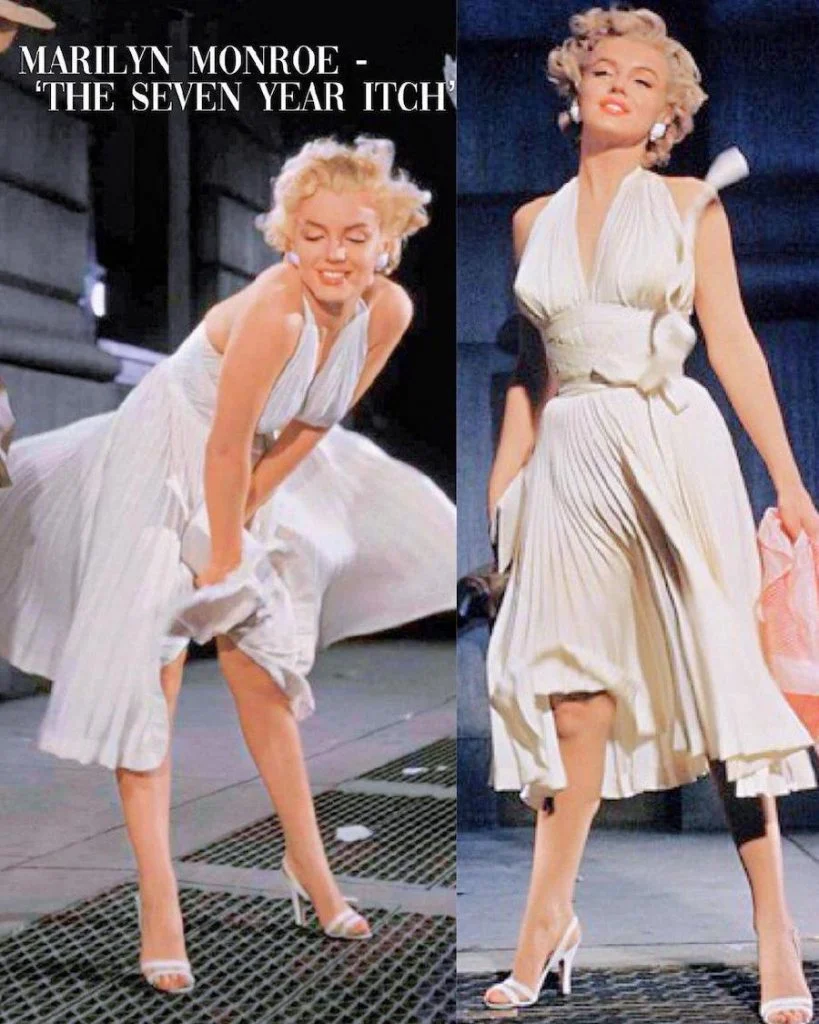 Marilyn Monroe - La picazón de los siete años | 15 disfraces icónicos de películas que desearías haber usado | Su belleza: