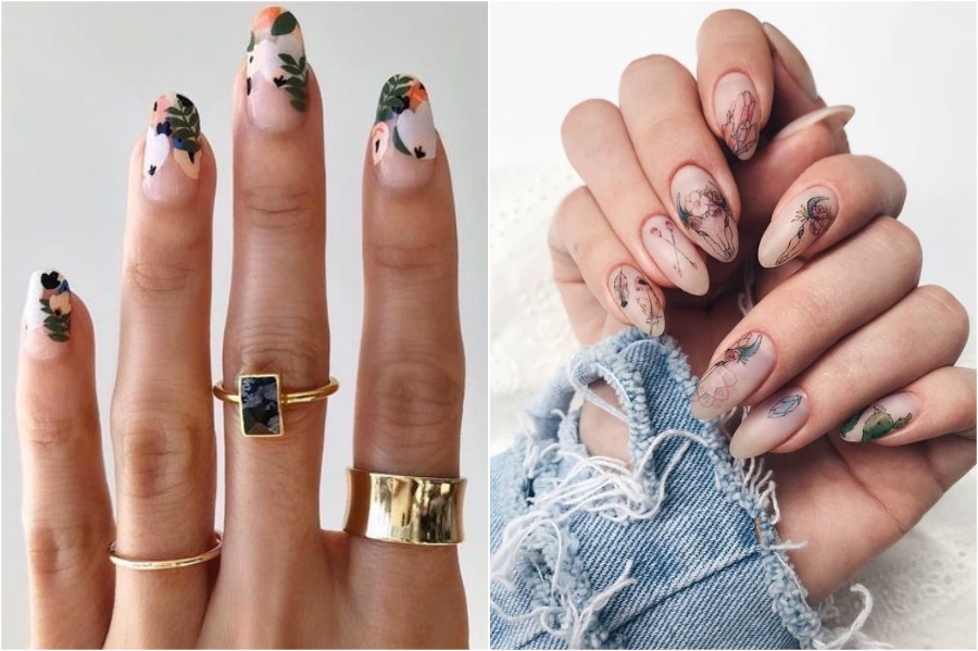 Formas de uñas de almendra y lo que dicen de ti | su belleza