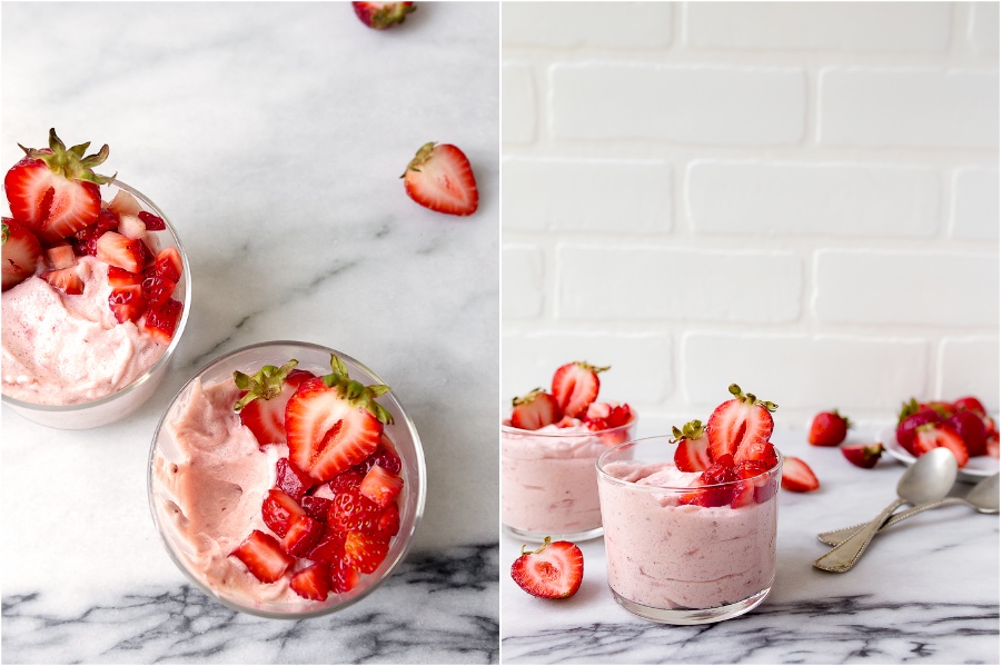 Mousse de fresa |: 6 mejores recetas de fresas para probar este verano | su belleza