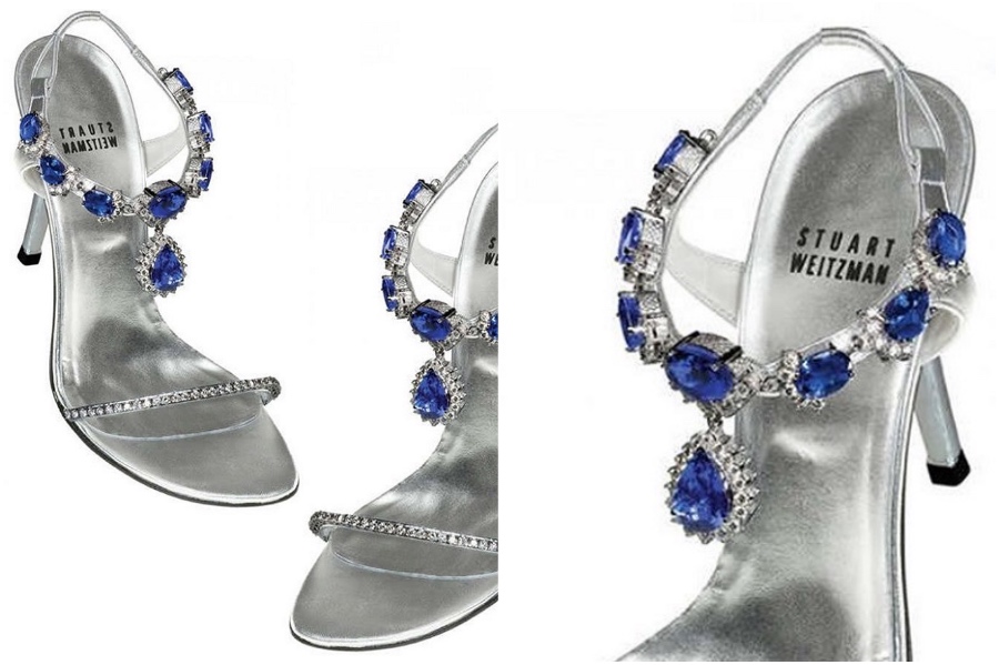 Tacones de tanzanita Stuart Weitzman: 2 millones de dólares | 9 zapatos más caros de todos los tiempos | su belleza
